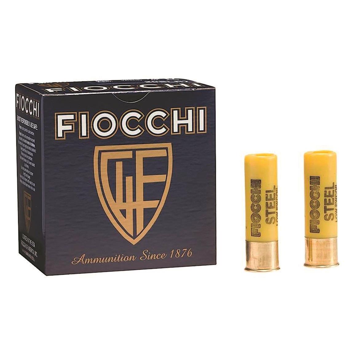 Fiocchi Steel Low Recoil, 20 Gauge, 2 3/4", 7/8 oz., 250 Rounds - Image 1
