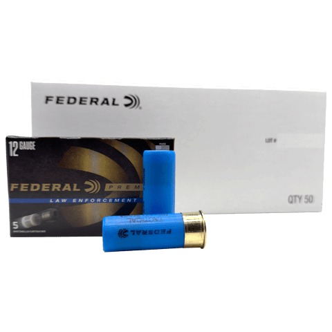 12 Gauge – Federal LE127RS Hydra-Shok Slug 50 Rounds - Image 1