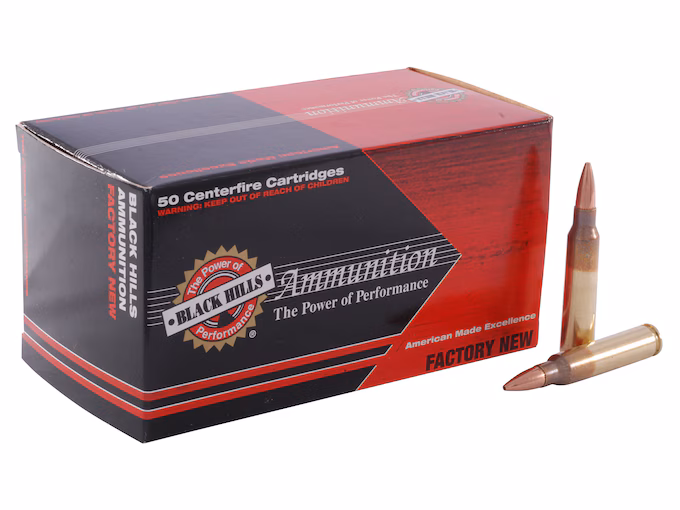 Black Hills 223 Remington Ammo 77 Grain Jacketed Hollow Point (1000 rounds) - Image 1
