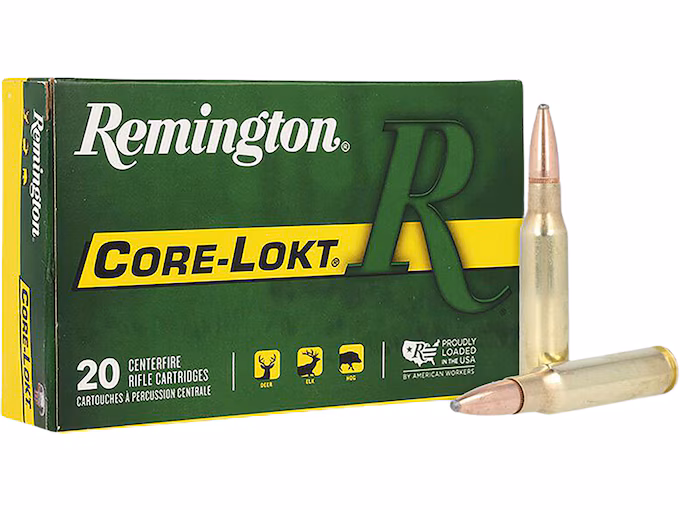 Remington Core-Lokt 308 Winchester Ammo 150 Grain Jacketed Soft Point (200 rounds) - Image 1
