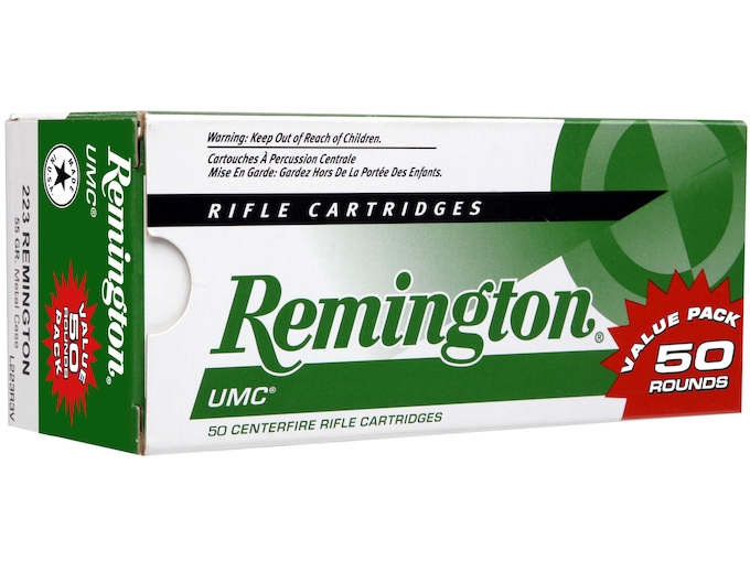 Remington UMC 223 Remington Ammo 55 Grain Full Metal Jacket (400 rounds) - Image 1