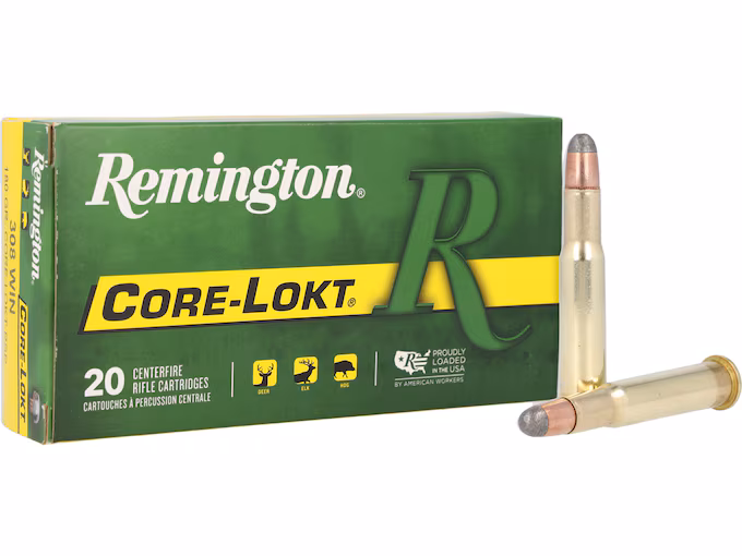 Remington Core-Lokt 30-30 Winchester Ammo 170 Grain Jacketed Soft Point (200 rounds) - Image 1