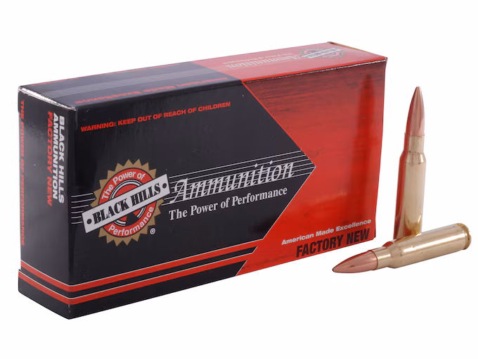Black Hills 308 Winchester Ammo 175 Grain Jacketed Hollow Point (500 rounds) - Image 1