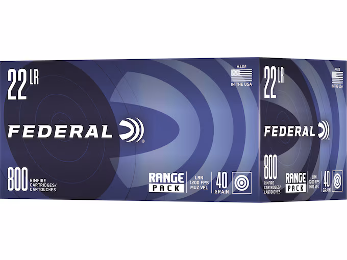 Federal Champion 22LR Ammo 40 Grain Round Nose (3200 rounds) - Image 1
