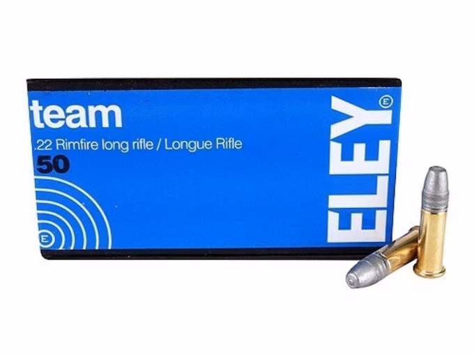 Eley Team 22LR Ammo 40 Grain Flat Nose (5000 rounds) - Image 1