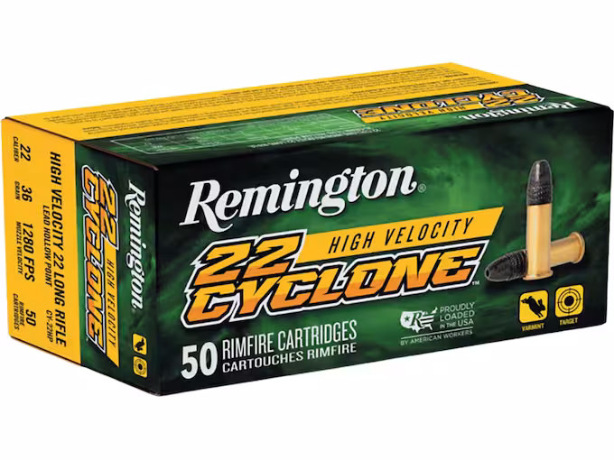 Remington Cyclone 22LR Ammo 36 Grain Lead Hollow Point (2250 rounds) - Image 1