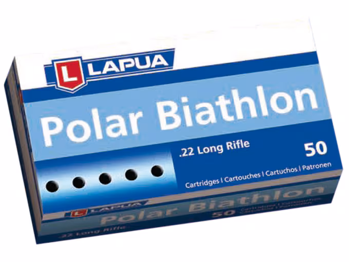 Lapua Polar Biathlon 22LR Ammo 40 Grain Round Nose (500 rounds) - Image 1