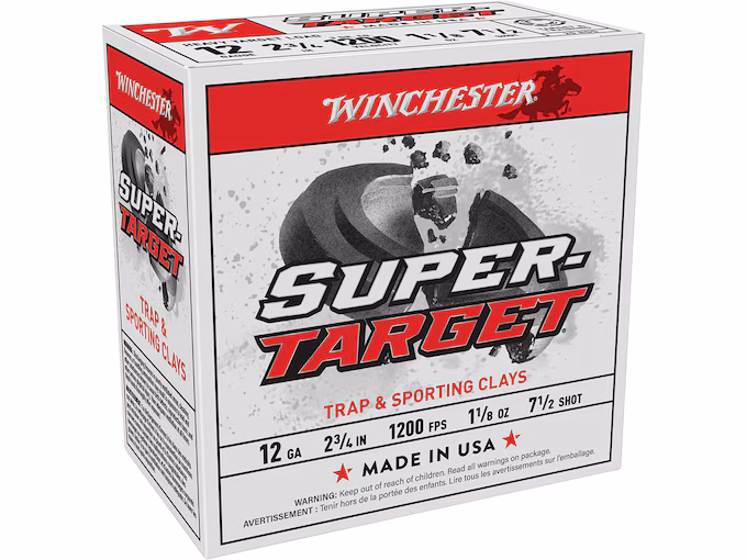 Winchester Super Target Heavy Target 12 Gauge Ammo (250 rounds) - Image 1