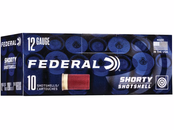 Federal Shorty Shotshell 12 Gauge Rifled Slug 1-3/4" 1oz (100 rounds) - Image 1