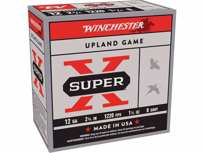 Winchester Super X Heavy Game Load 12 Gauge Ammo (250 rounds) - Image 1