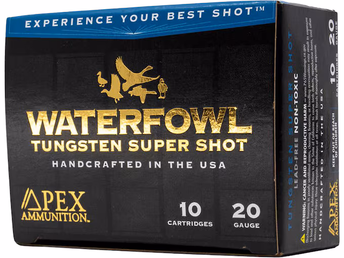 Apex TSS Waterfowl 20 Gauge Tungsten Ammo (100 rounds) - Image 1