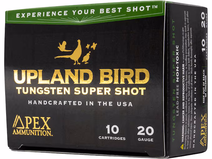 Apex Upland Bird TSS 20 Gauge Tungsten Ammo (100 rounds) - Image 1
