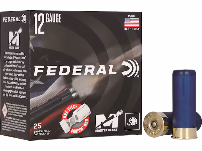 Federal Master Class 12 Gauge Ammo (250 rounds) - Image 1