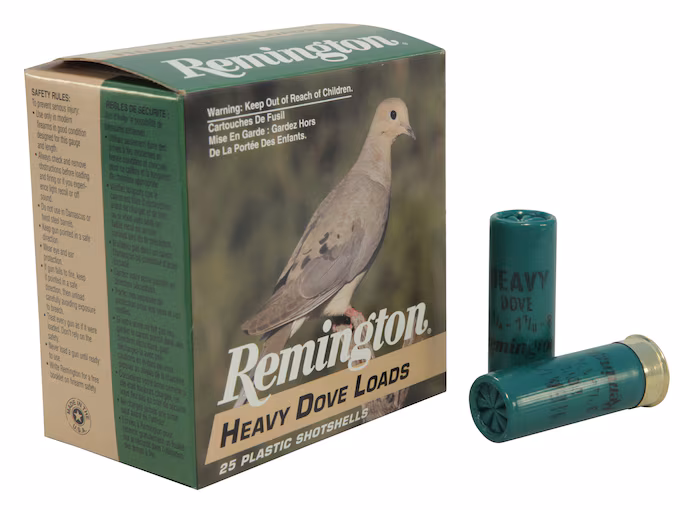 Remington Heavy Dove 12 Gauge Ammo (250 rounds) - Image 1