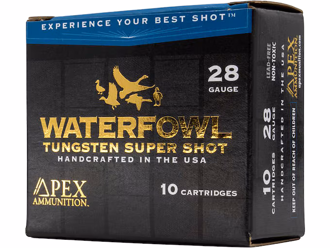 Apex TSS Waterfowl 28 Gauge Tungsten Ammo (100 rounds) - Image 1