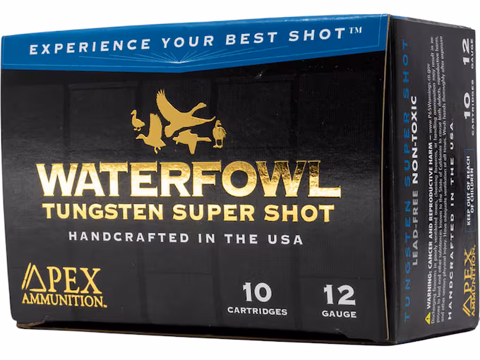 Apex TSS Waterfowl 12 Gauge Tungsten Ammo (100 rounds) - Image 1
