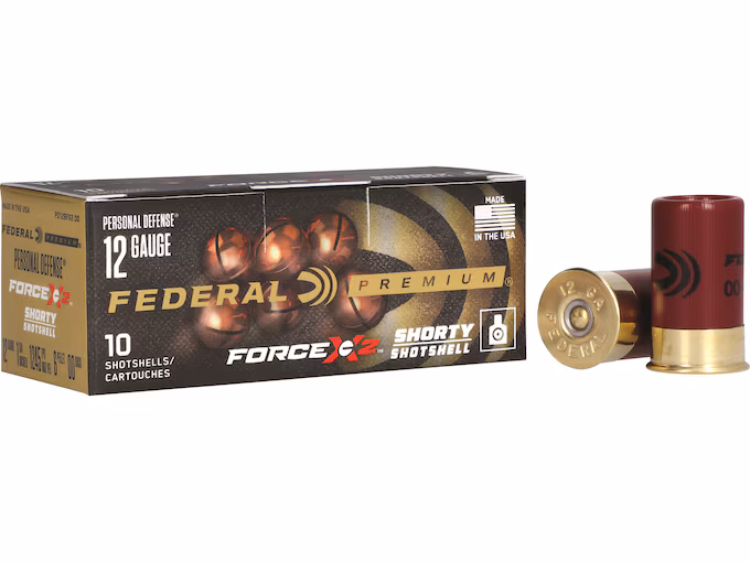 Federal Premium Personal Defense Shorty 12 Gauge Buckshot Ammo 1-3/4" (100 rounds) - Image 1