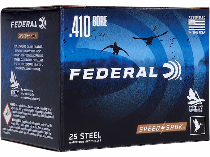 Federal Speed-Shok Waterfowl 410 Steel Ammo (250 rounds) - Image 1