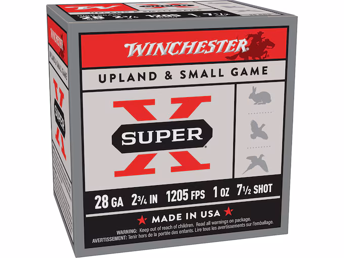 Winchester Super X High Brass 28 Gauge Ammo (250 rounds) - Image 1