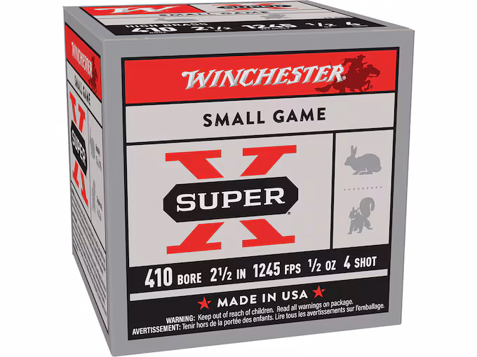 Winchester Super X High Brass 410 Ammo (250 rounds) - Image 1