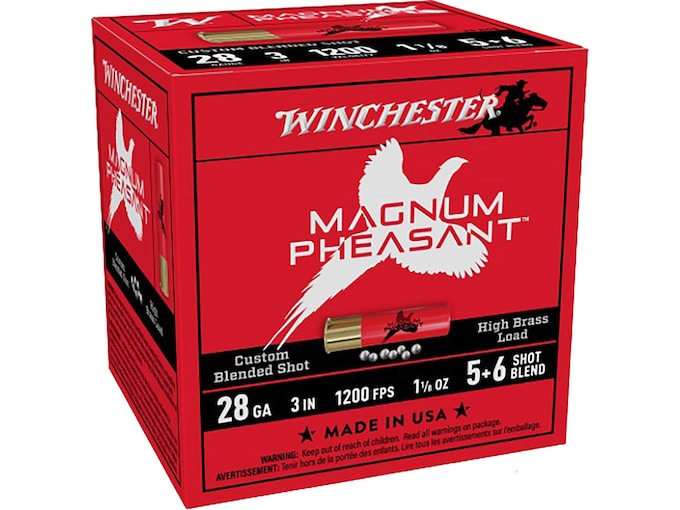Winchester Magnum Pheasant 28 Gauge Ammo (250 rounds) - Image 1