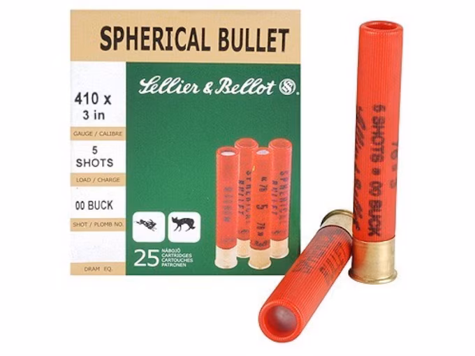 Sellier & Bellot 410 Buckshot Ammo 3" (500 rounds) - Image 1