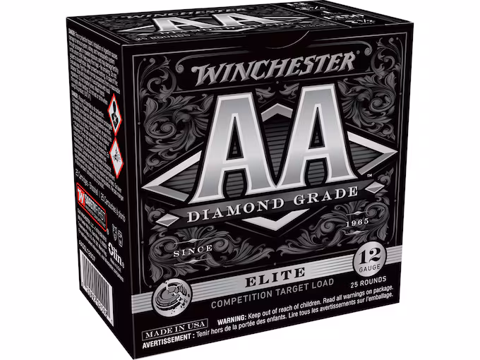 Winchester AA Diamond Grade 1250 12 Gauge Copper Plated Lead Ammo (250 rounds) - Image 1