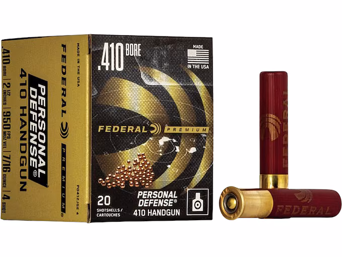 Federal Premium Personal Defense 410 Buckshot Ammo 2-1/2" (200 rounds) - Image 1