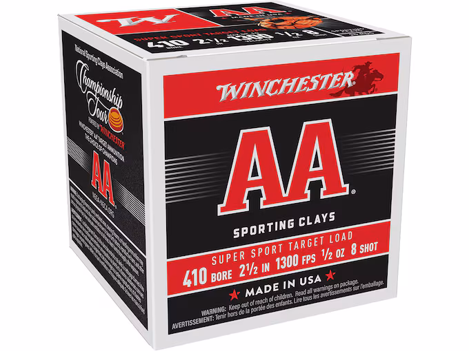 Winchester AA Super Sport Sporting Clays 410 Ammo (250 rounds) - Image 1
