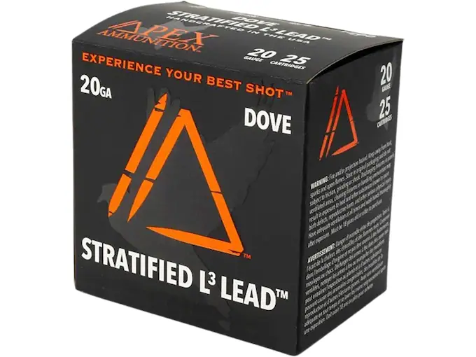 Apex Ammunition Element Dove Stratified 20 Gauge Ammo (250 rounds) - Image 1