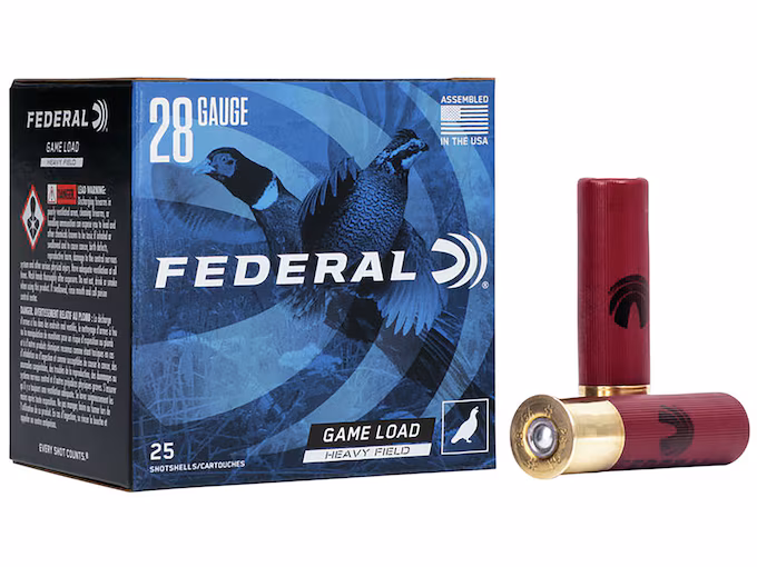 Federal Game Load Upland Hi-Brass 28 Gauge Ammo (250 rounds) - Image 1