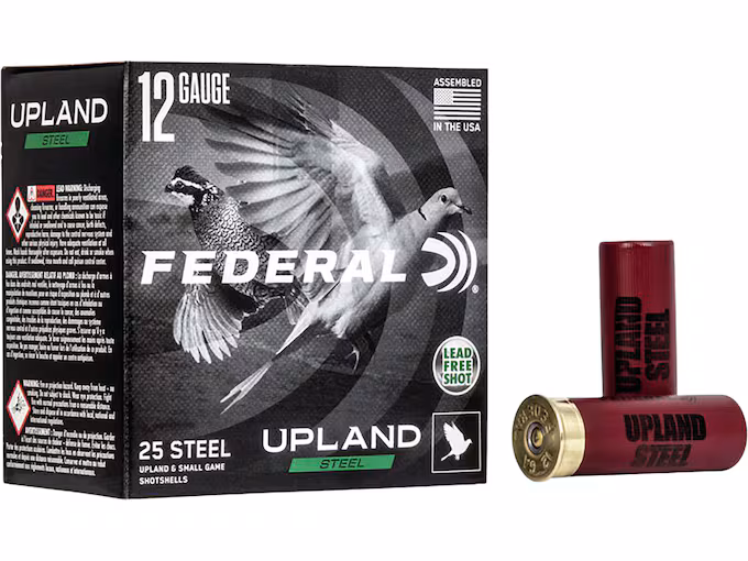 Federal Upland Steel 12 Gauge Steel Ammo (250 rounds) - Image 1
