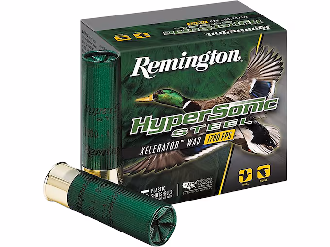 Remington HyperSonic Waterfowl 12 Gauge Steel Ammo (250 rounds) - Image 1