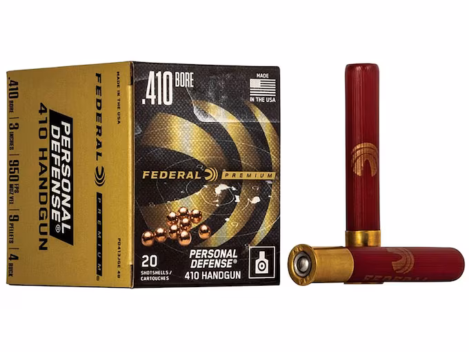 Federal Premium Personal Defense 410 Buckshot Ammo 3" (200 rounds) - Image 1