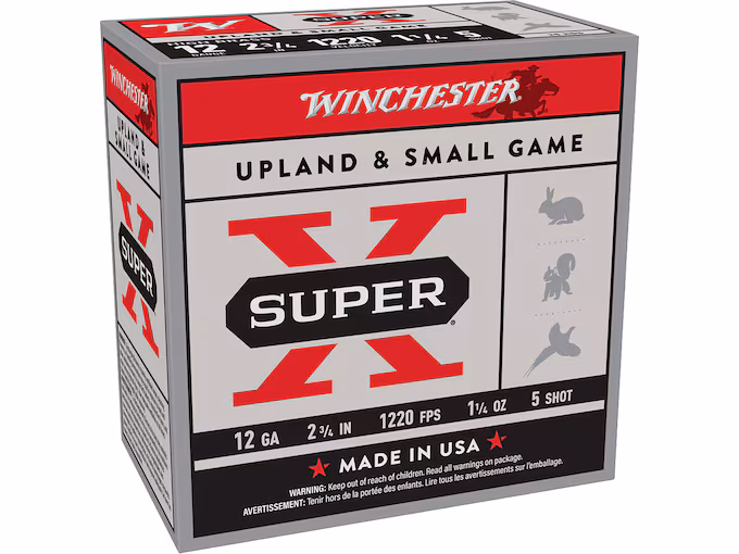 Winchester Super X Pheasant 12 Gauge Ammo (250 rounds) - Image 1