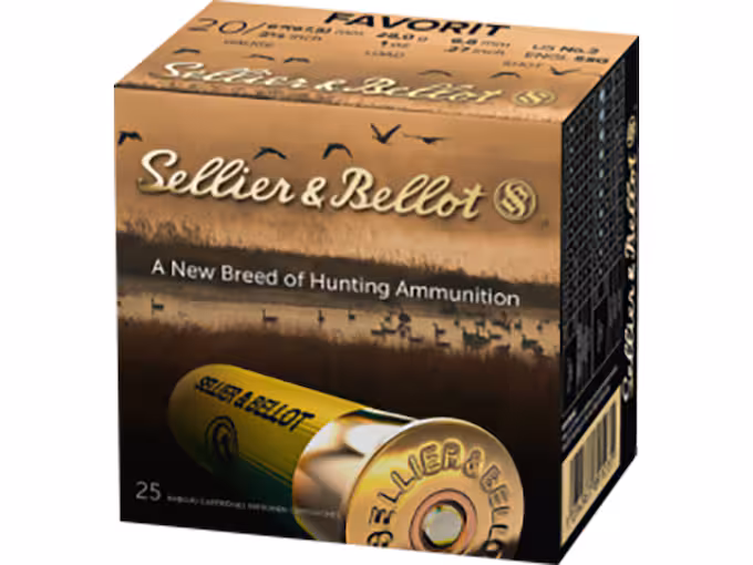 Sellier & Bellot 20 Gauge Buckshot Ammo 2-5/8" (250 rounds) - Image 1