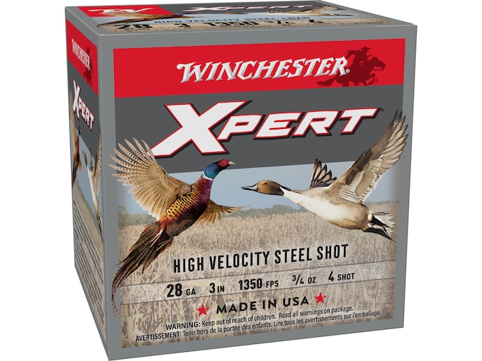 Winchester Xpert 28 Gauge Steel Ammo (250 rounds) - Image 1
