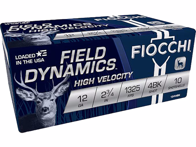 Fiocchi Exacta 12 Gauge Buckshot Ammo 2-3/4" (250 rounds) - Image 1