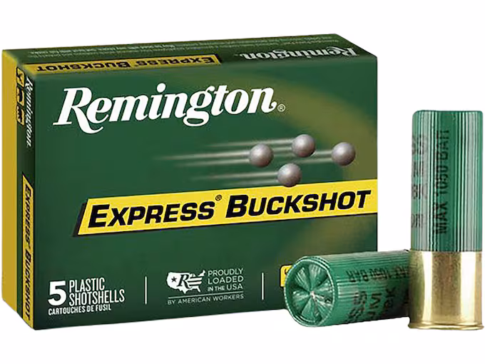 Remington Express Managed-Recoil 12 Gauge Buckshot Ammo 2-3/4" (250 rounds) - Image 1