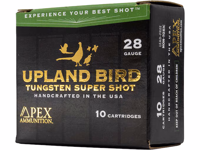 Apex Upland Bird TSS 28 Gauge Tungsten Ammo (100 rounds) - Image 1