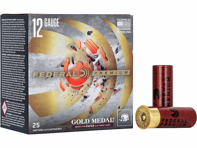 Federal Premium Gold Medal Grand Paper 12 Gauge Ammo (250 rounds) - Image 1