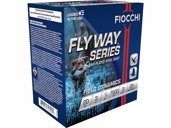Fiocchi Flyway Series 20 Gauge Steel Ammo (20 rounds) - Image 1