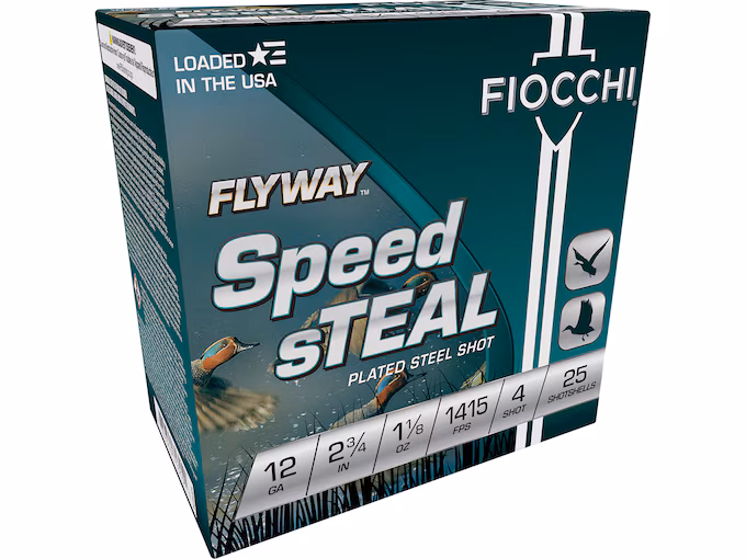 Fiocchi Flyway Speed sTEAL 12 Gauge Steel Ammo (250 rounds) - Image 1