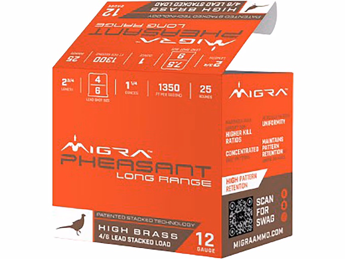 Migra Field 12 Gauge Ammo (250 rounds) - Image 1