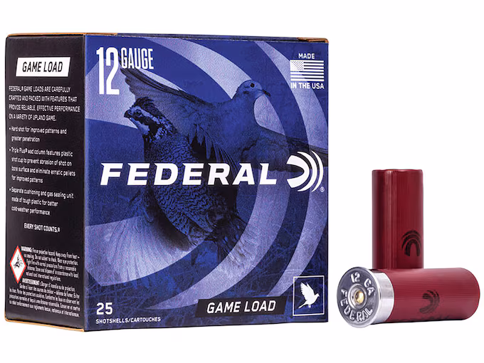 Federal Game Load 12 Gauge Ammo (250 rounds) - Image 1