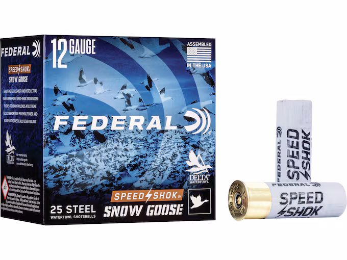 Federal Speed-Shok Snow Goose 12 Gauge Steel Ammo (250 rounds) - Image 1