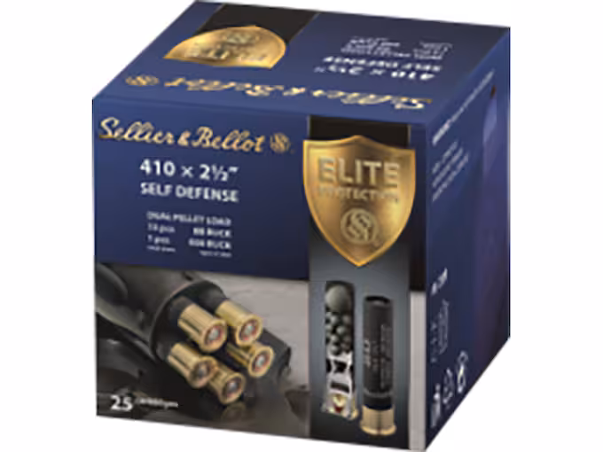 Sellier & Bellot Self Defense 410 Buckshot Ammo 3" (500 rounds) - Image 1