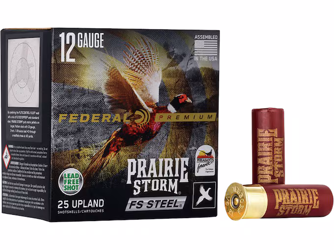 Federal Premium Prairie Storm 12 Gauge Steel Ammo - Image 1