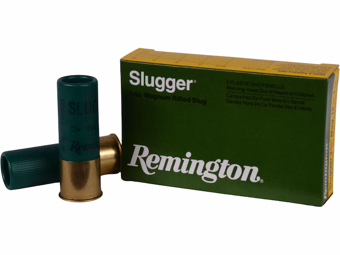 Remington Slugger High Velocity 12 Gauge Rifled Slug 2-3/4" 1oz - Image 1