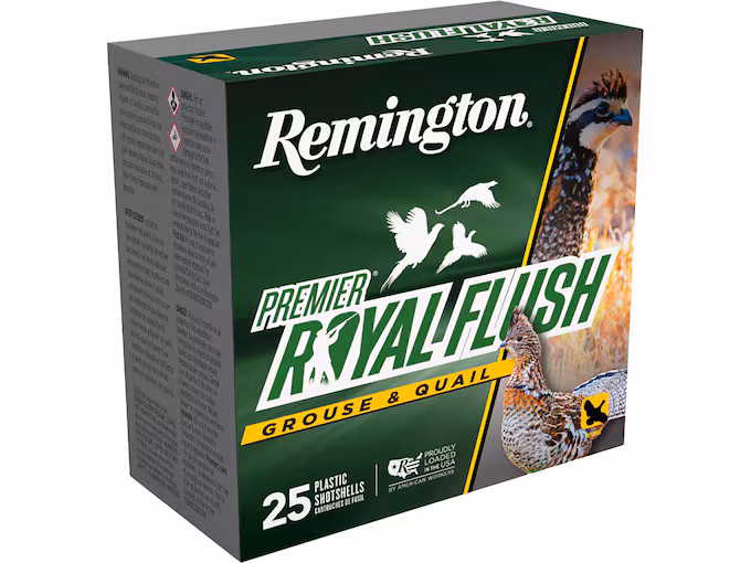 Remington Premier Royal Flush 20 Gauge Copper Plated Lead Ammo - Image 1